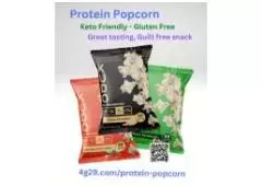  Great tasting Protein Popcorn! 