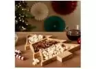 Christmas Tree Wood Sensory Tray | Best Tree Wood Tray For Christams