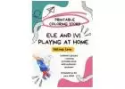 Ele and Ivi playing at home Digital - other download products