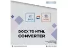 Click and Convert DOCX into HTML with DOCX - HTML Converter