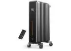 Dreo Radiator Heater, 1500W Portable Space Oil Filled 