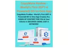 CopyMate - World's First (GPT-4 Powered) 50-In-One App