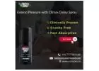 Extend pleasure with climax Delay spray