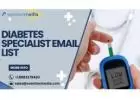 How can a diabetes specialist email list benefit healthcare businesses?
