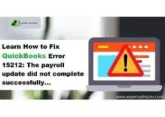How to Fix QuickBooks Error Code 15212? [Complete Guide]