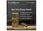 Dry Cow Dung Cake 