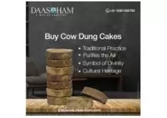 cow dung cakes for Rudra Yagna