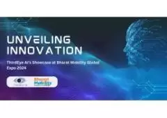 Unveiling Innovation, ThirdEye AI's Showcase at Bharat Mobility Global Expo 2024