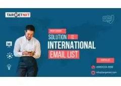 How can  International Mailing List support businesses looking to expand globally or enter new marke