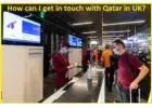 How can I get in touch with Qatar real person in UK?