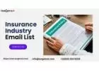 Where can I find the best insurance industry email list?
