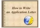 How to Write an Application Letter