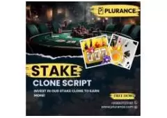Stake Clone Script – Cost-Effective Solution to Start a Casino Game