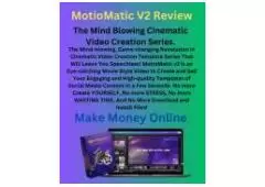 MotioMatic V2 - The Mind-blowing Cinematic Video Creation Series