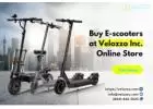 Buy E-scooters at Velozzo Inc. Online Store