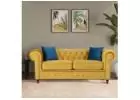 Buy Ness 2 Seater Chesterfield Sofa upto 65%off