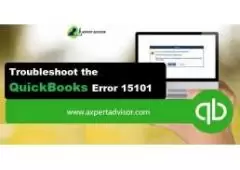 How to Troubleshoot the QuickBooks Error Code 15101?