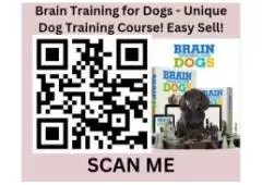 Brain Training for Dogs - Unique Dog Training Course! Easy Sell!