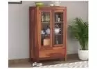Upto 55% OFF - Solid Sheesham Crockery Cabinets Units Online | cabinets design | Jodhpuri Furniture