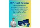 WP Host: Lifetime Unlimited WordPress Hosting