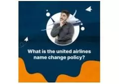 What is the united airlines name change policy?