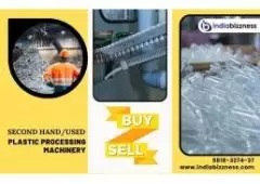 Second Hand Plastic Processing Machinery Sale in India