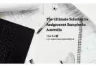 The Ultimate Solution to Assignment Samples in Australia