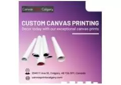 Create Your Masterpiece: Custom Canvas Printing