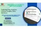 Excel in Data Analytics with Premier Training in Gwalior!