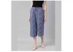 Buy Capri Pants for Women Online | Gocolors 