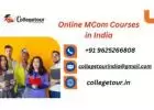 Online MCom Courses in India
