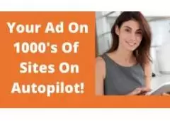 Your Ad Submitted To 1000's of High Traffic Ad Site Pages Automatically!