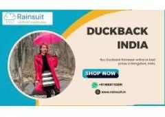 Duckback-Duckback India-Duckback Rainwear-Duckback in Bangalore