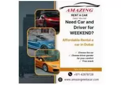 Affordable Rental a car in Dubai