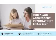 Get Child & Adolescent Psychiatrist Email List for USA Leads