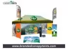 Custom Printed Pop Up Tents for Businesses USA