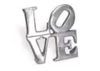 Buy the charming Love sign decor from Choixe made with reusable aluminum 