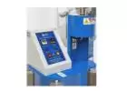 How does an MFI tester help in determining the viscosity of molten plastics?