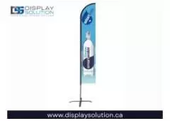 Attract Notice with Bright Flag Banners