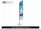 Attract Notice with Bright Flag Banners