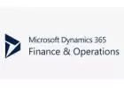 Microsoft Dynamics 365 F&O (Finance & Operations)Online Training India