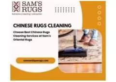 Choose Best Chinese Rugs Cleaning Services at Sam's Oriental Rugs