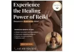 Experience the Healing Power of Reiki: Sessions Available Now!