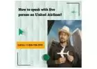 How to speak with live person on United Airlines?
