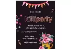 How To Edit kitty party invite template ?
