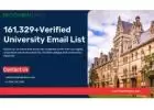 Target Higher Education: University Emails List Available