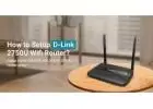 Step-by-step Guide for D-Link 2750U Wifi Router Setup.