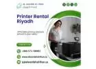 What Brands of Printers are offered for Rent in Riyadh?