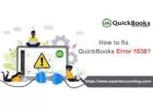 How to Fix QuickBooks Error 1638?